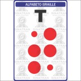 Algarismos Braille T 